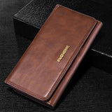 Retro PU Leather Case For Samsung Galaxy S8 S8 Plus Note 8