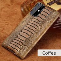 100% Full Grain Leather Heavy Duty Protection Waterproof Case for Samsung Galaxy S20 Series
