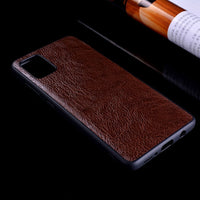 Luxury Vintage Leather Tree Pattern Skin Soft TPU Anti-knock Case for Samsung Note 9 S20 Plus Ultra