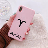 12 Constellation Zodiac Signs Soft Silicone Phone Case for iPhone 11 Series