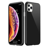 HD Tempered Glass Magnet Drop Protection Case For iPhone 11 Series