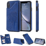 New Leather Wallet Card Holder Case For iPhone X XS Max XR 8 7 6S 6 Plus