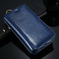 High Quality Leather Wallet Cover For Galaxy S8 S9 Plus Note 8 iPhone X 8 7 6 Plus