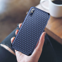 Luxury Weaving Case For iPhone XS Max XR X