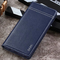 Luxury Original Genuine Leather Flip Unique Magnet Design Stand Case For Galaxy Note 9