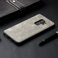 Samsung Galaxy S9 S9 Plus Luxury Vintage PU Leather Case
