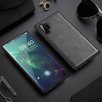 Leather Soft Silicone Edge Case For Samsung Galaxy Note 10 Note 10 Plus