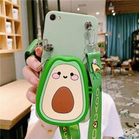 Cartoon Silicone Cat Unicorn Flower Case with Strap For iPhone 12 11 Series