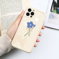 Heart Flowers Soft TPU Silicone Case For iPhone 12 11 Series