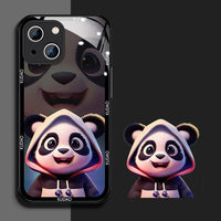 Cute Kungfu Panda Silicone Case For iPhone 14 13 12 series