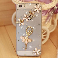 Luxury Rhinestone Diamond Case Cover For Apple Iphone 5 5S 4 4S SE 6 6S 7 7 Plus