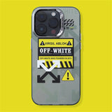 Hot Off Trendy White Arrow Clear Silicone Case For iPhone 15 14 13 12 series