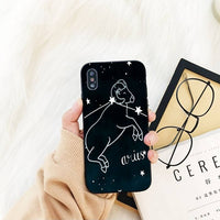 12 Constellation Zodiac Signs Bling Cute Phone Case For iPhone 11 Series