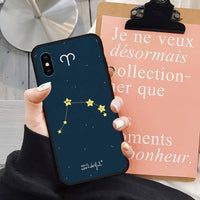 Constellations Zodiac Star Signs Phone Case for iPhone 11 & 12 Series