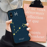 Constellations Zodiac Star Signs Phone Case for iPhone 11 & 12 Series