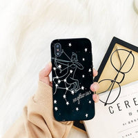 12 Constellation Zodiac Signs Bling Cute Phone Case For iPhone 11 Series