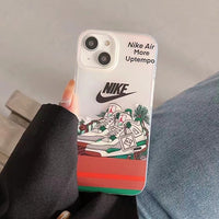 3D Emboss High Quality Sneakers Sport Shoes Case For iPhone 14 13 12 series