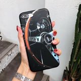 AMG Tire Design Soft Silicon Case for iPhone 6 6s 7 8 Plus X XS XR Max