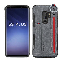 Card Pocket Back Case for Samsung Galaxy S8 S9 S10 Plus Note 8 Note 9