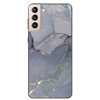 Marble Soft Silicone Phone Case For Samsung S21 Series