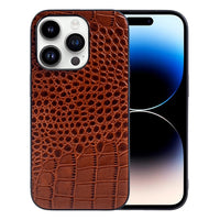 Premium Leather Business Case For iPhone 14 13 12 series