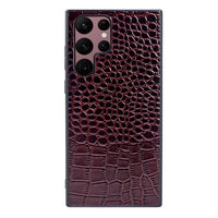 Premium Leather Case for Samsung Galaxy S23 S22 S21 Ultra Plus