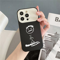 Fashion Skateboard Cactusjack Graffiti Case for iPhone 14 13 12 series