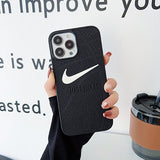 3D Emboss High Quality Sneakers Sport Shoes Case For iPhone 14 13 12 series