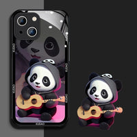 Cute Kungfu Panda Silicone Case For iPhone 14 13 12 series