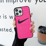 3D Emboss High Quality Sneakers Sport Shoes Case For iPhone 14 13 12 series