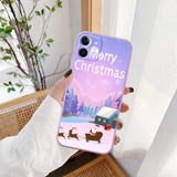 Mery Christmas Style Beautiful Case For Apple iPhone 13 12 11 Series