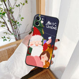 Mery Christmas Style Beautiful Case For Apple iPhone 13 12 11 Series