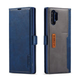 Book Flip With Card Pocket Leaher Case For Samsung Galaxy Note 10 S10 Series