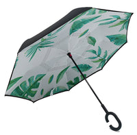 Double Layer Windproof Rainy Sunny Umbrella Especially For Car Drivers