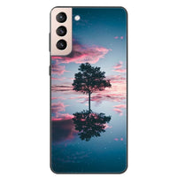 Marble Soft Silicone Phone Case For Samsung S21 Series