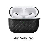 Luxury Imitation PU Silicone Protective Leather Case for Airpods