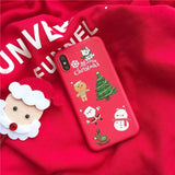 Cute Christmas Phone Case for iPhone X XS Max XR 8 Plus