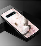 Art Glass Hard Back Cover For Samsung Galaxy S10 S10 Plus S10e