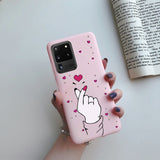 High Quality TPU Soft Silicone Case Cute Painting For Samsung S20