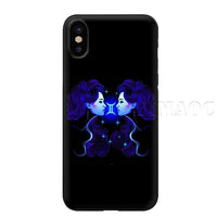 Zodiac Signs Silicone Soft Case for iPhone 11 Series