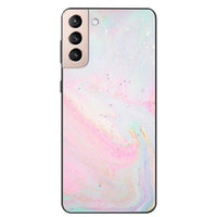 Marble Soft Silicone Phone Case For Samsung S21 Series