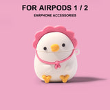 3D Cartoon Cute Soft Silicone Earphone Case For AirPods Pro 3 2 1