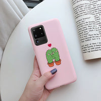 High Quality TPU Soft Silicone Case Cute Painting For Samsung S20