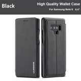 High Quality Funda Wallet Case For Samsung Galaxy Note 9 Note 8 S9 S9 Plus