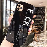 Luxury Drop Proof Mirror Soft TPU Glass Back Cover Case for iPhone 11 Series