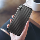 Luxury Weaving Case For iPhone XS Max XR X