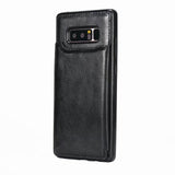 Samsung Galaxy Note 8 Leather Case With Card Holder Kickstand