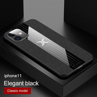 Cloth Finger Ring Stand Magnet Heavy Duty Protection Cover Case For iPhone 11 Pro Max XS XR X