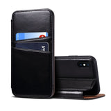 New Luxury Business Style Genuine Leather Case for iPhone 8 8 Plus X XS