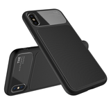 Luxury Rear Glass Back Cover For iPhone X 8 7 6 6s Plus